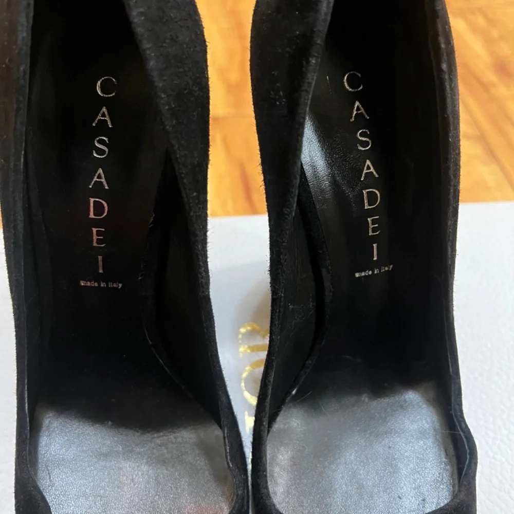 Casadei Black and White High Heels - Picture 4 of 4